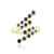 Gouden ring met blauwe saffieren (de Melo Gold)