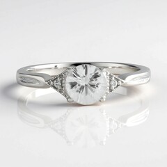 Anello in argento con Zircone
