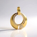 Pendentif en argent et Zircon (MONOSONO COLLECTION)