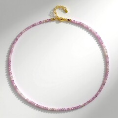Collana in argento con Kunzite
