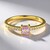 Anello in argento con Ametista Rose de France