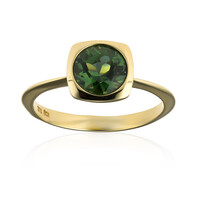 Anello in oro con Apatite Cromo (CUSTODANA)