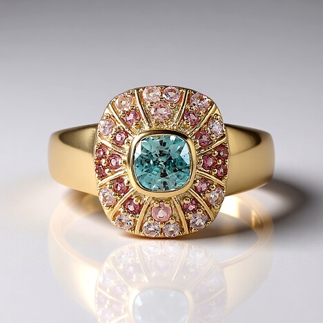 Anello in oro con Zircone Ratanakiri (Adela Gold)