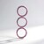 Ciondolo in argento con Rodolite (MONOSONO COLLECTION)