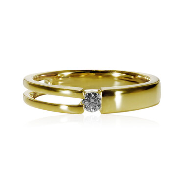 Anello in oro con Diamante VS1 (F) (adamantes [!])