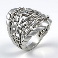Zilveren ring (Desert Chic)