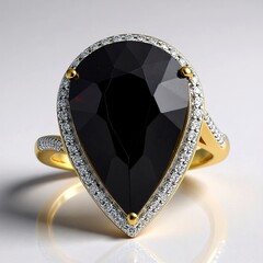 Anello in oro con Cuprite (AMAYANI)