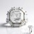 Anello in argento con Topazio Bianco