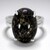 Anello in argento con Opale Leopardo