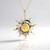 Collana in argento con Citrino (Gems en Vogue)