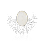 Perlmutt-Silberanhänger (MONOSONO COLLECTION)