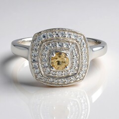 Anello in argento con Granato Malaya