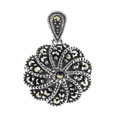 Markasit-Silberanhänger