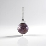 Ciondolo in argento con Lepidolite (MONOSONO COLLECTION)