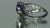 Zilveren ring met een Uruguay amethist
