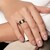 Anello in argento con Ambligonite
