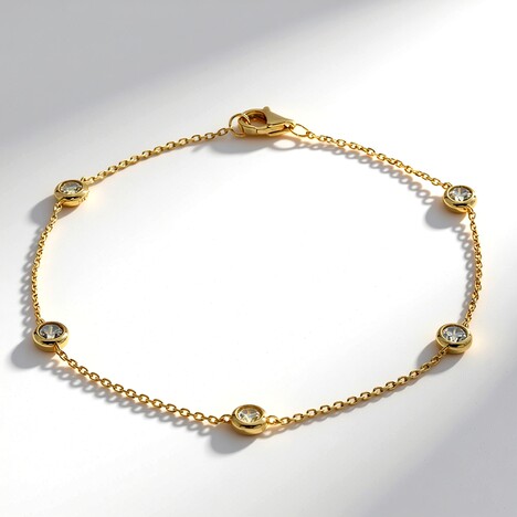 Bracciale in oro con Diamante Fancy SI2 (CIRARI)