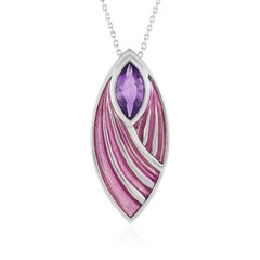 Collier en argent et Améthyste (Adela Silber)