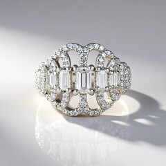 Anello in argento con Zircone