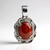 Ciondolo in argento con Thulite