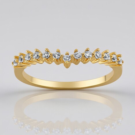 Anello in argento con Zircone