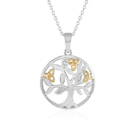 Collier en argent et Diamant I3 (J)