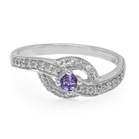 Anello in argento con Iolite Ceylon