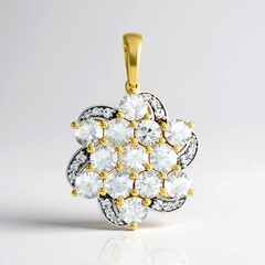 Ciondolo in argento con Zircone (de Melo Essence)