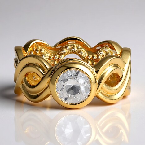 Anello in argento con Zircone