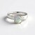 Anello in argento con Labradorite Verde Maniry (KM by Juwelo)