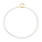 Collar en plata con Petalita