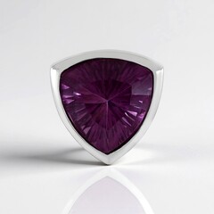 Ciondolo in argento con Fluorite Rosa