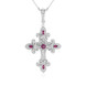 Collana in argento con Rodolite (Dallas Prince Designs)