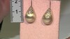 Pendientes en plata con Diamante I1 (G) (Annette)