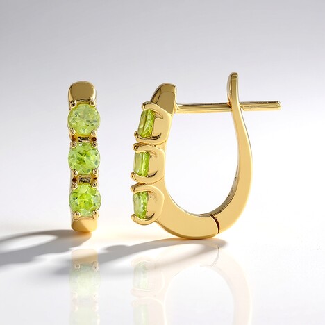 Orecchini in oro con Sfene Capelinha