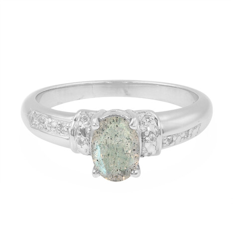 Anello in argento con Spectrolite