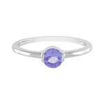 Anello in argento con Tanzanite