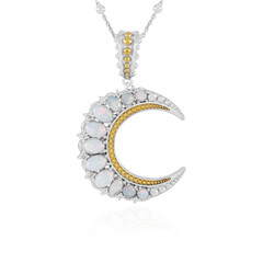 Collier en argent et Opale Welo