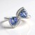 Anello in argento con Tanzanite (non riscaldata)