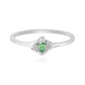 Anello in argento con Tsavorite della Tanzania