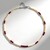 Collier en argent et Rubis