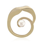 Pendentif en argent et Perle blanche de culture d'eau douce (TPC)