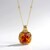 Collana in oro con Sfalerite (CIRARI)
