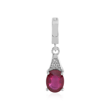 Ciondolo in argento con Rubino Bemainty