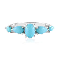 Sleeping Beauty-Türkis-Silberring (Faszination Türkis)