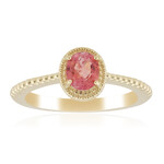 Gouden ring met een pezzottaiet