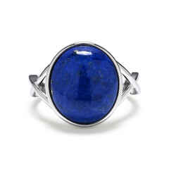 Lapislazuli-Silberring