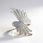 Anello in argento con Zircone
