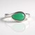 Anello in argento con Crisoprasio (KM by Juwelo)