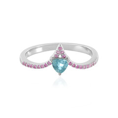 Bague en argent et Zircon de Ratanakiri (Adela Silber)